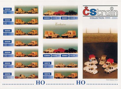 katalog Strain 1999-2000 (automobily)