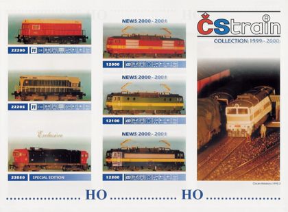 katalog Strain 1999-2000 (lokomotivy)